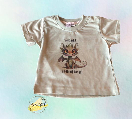 Kid's Corner Tee with a Dragon