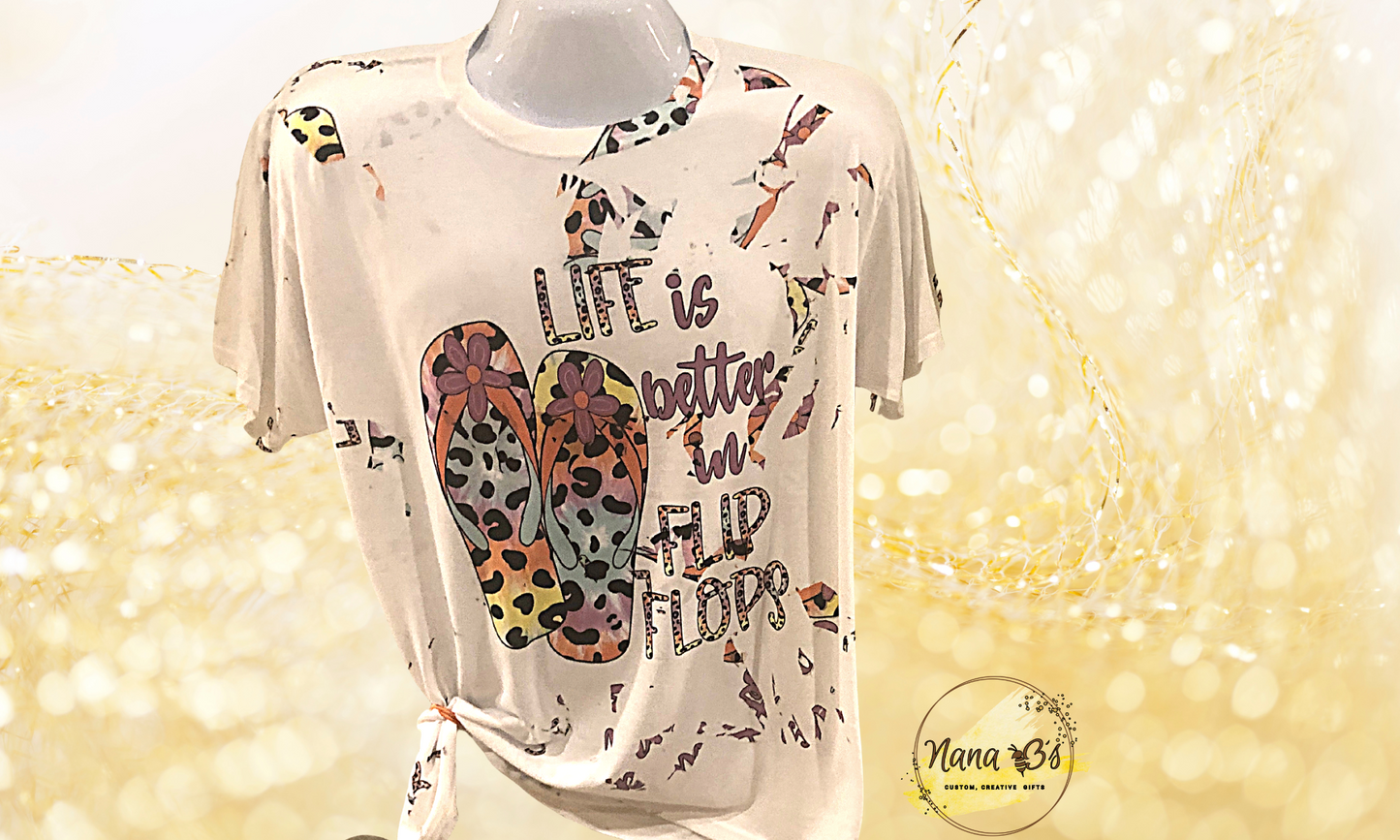 Life is Better in Flip Flops #2 T-Shirt