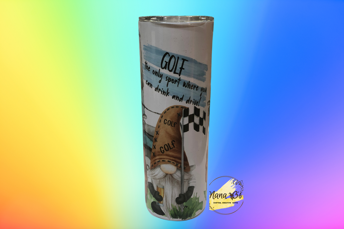 Golf "The Only Game Where You Can Drink & Drive" Tumbler