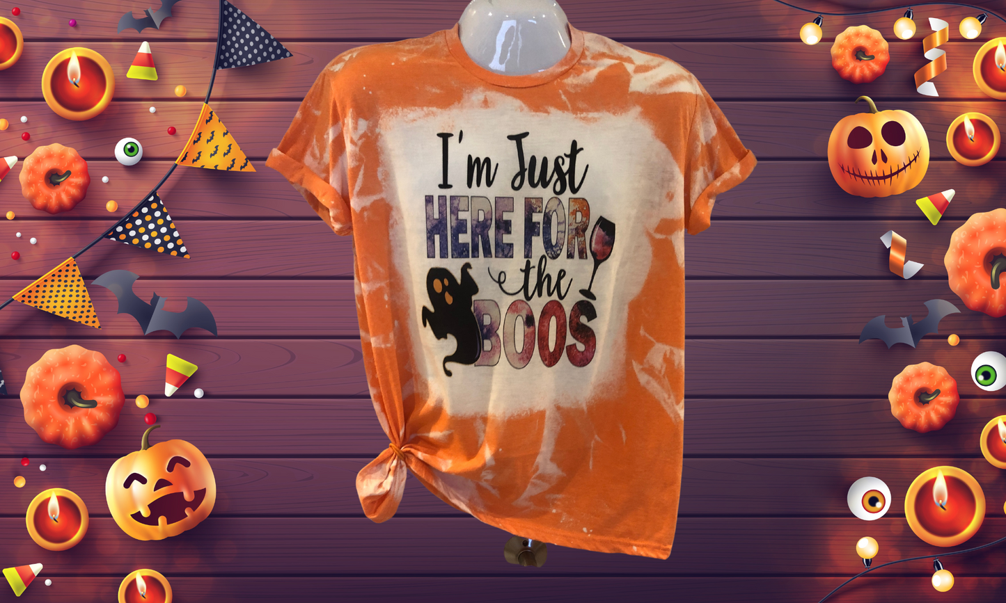 Halloween: I'm Just Here for the BOOS T-Shirt