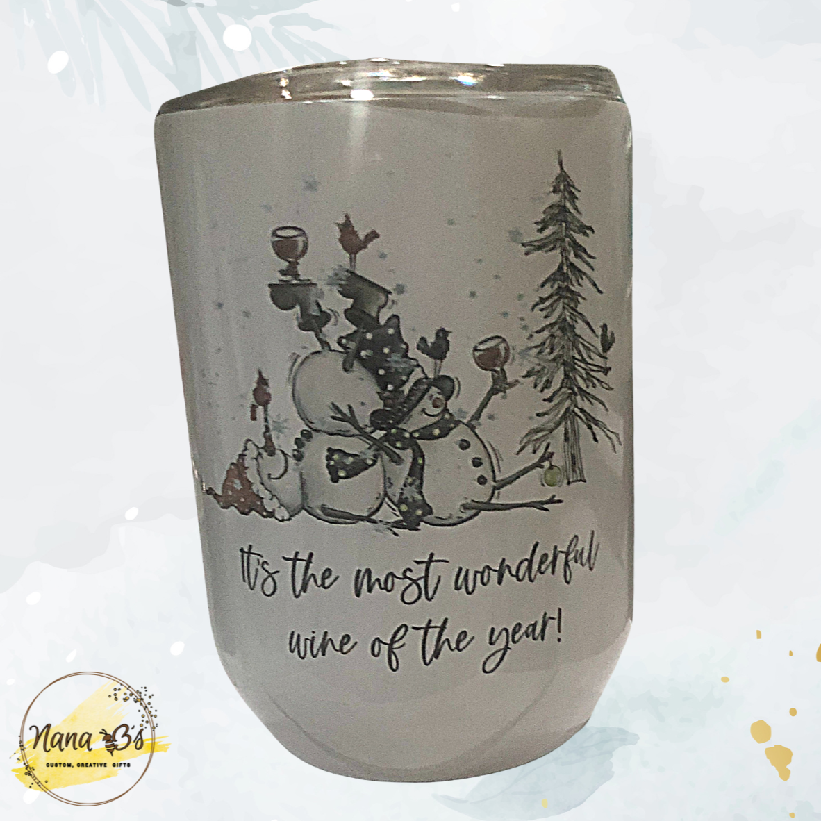 It's the Most Wonderful Wine of The Year Wine Tumbler