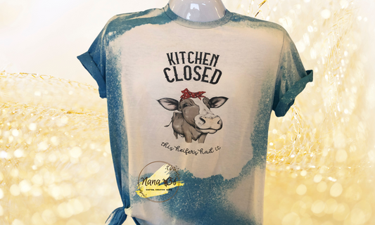 Heifer: Kitchen Closed. This Heifer's Had It T-Shirt