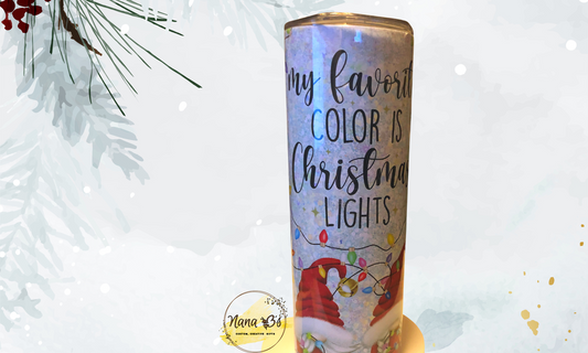 My Favorite Color is Christmas Lights