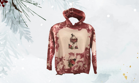 Snowman Wine with Christmas Balls Hoodie