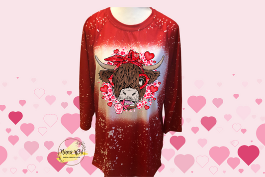 Valentine Cute Cow t-shirt