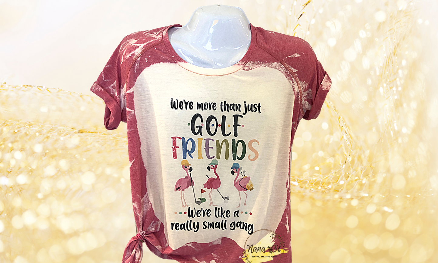 Flamingo Fun: Golf Friends T-Shirt